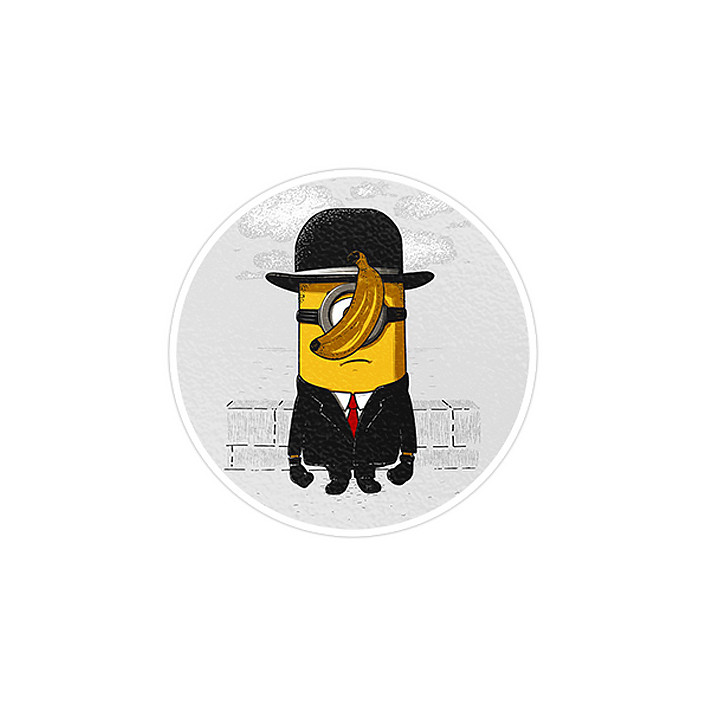 استیکر لپ تاپ ماسا دیزاین طرح Minions مدل STK508