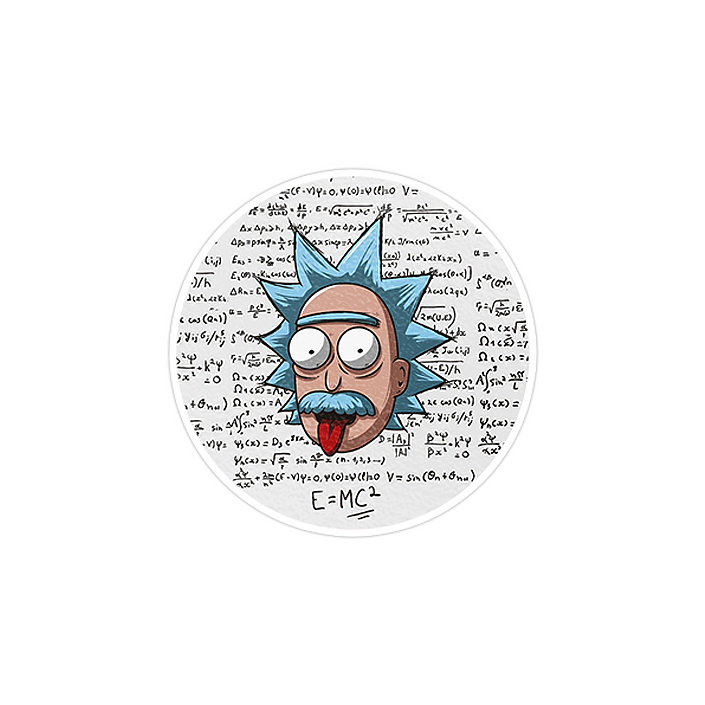 استیکر لپ تاپ ماسا دیزاین طرح Rick and Morty مدل STK514