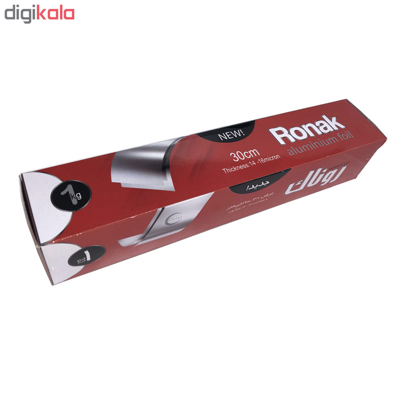 فویل آلومینیوم روناک کد R1530 رول 74 متری