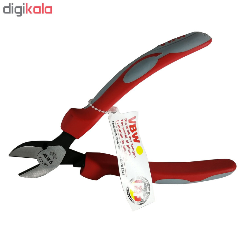 انبر سیم چین وی بی دبلیو کد 587225 سایز 7 اینچ