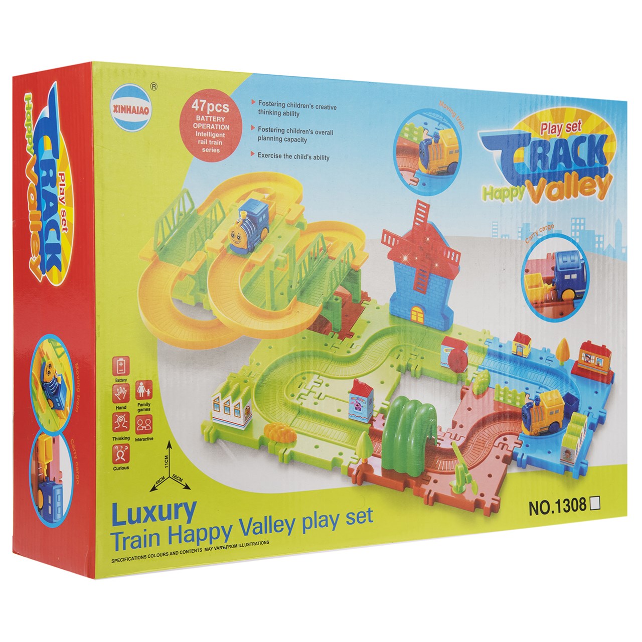 قطار اسباب بازی مدل Track Happy Valley