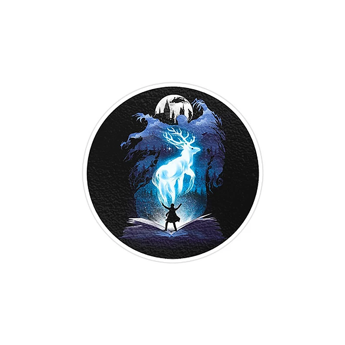 استیکر لپ تاپ ماسا دیزاین طرح Harry Potter مدل STK532
