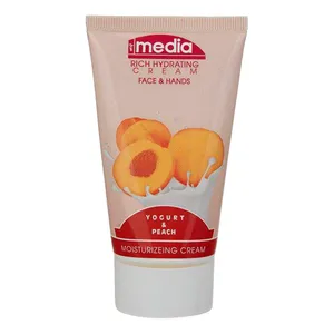 کرم مرطوب کننده مدیا مدل Yogurt & Peach حجم 200 میلی لیتر