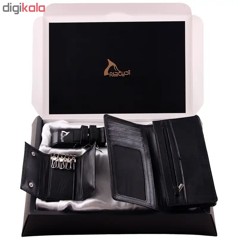 ست هدیه مردانه چرم بارز کد DS51