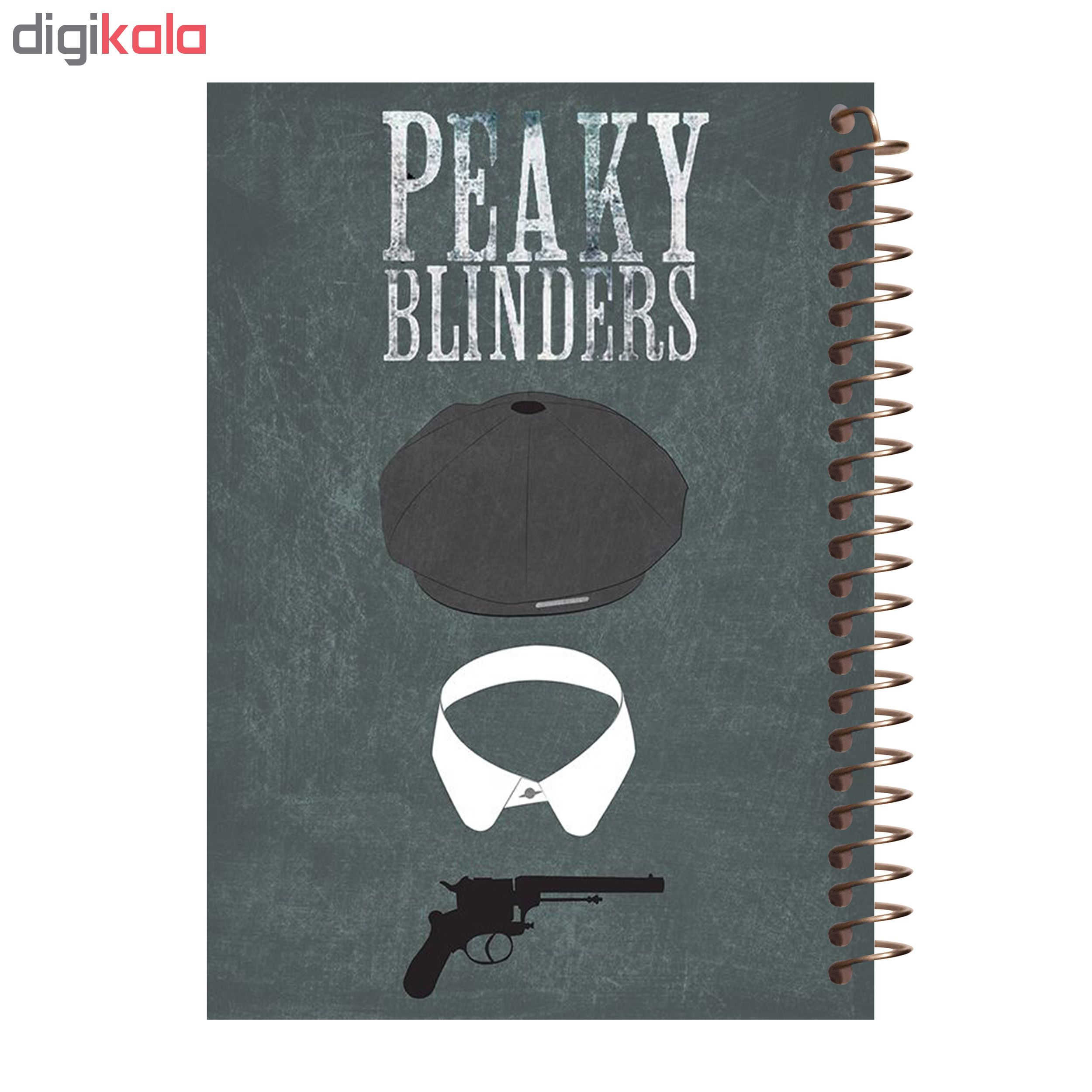 دفتر یادداشت آف تاب مدل Peaky Blinders کد 05