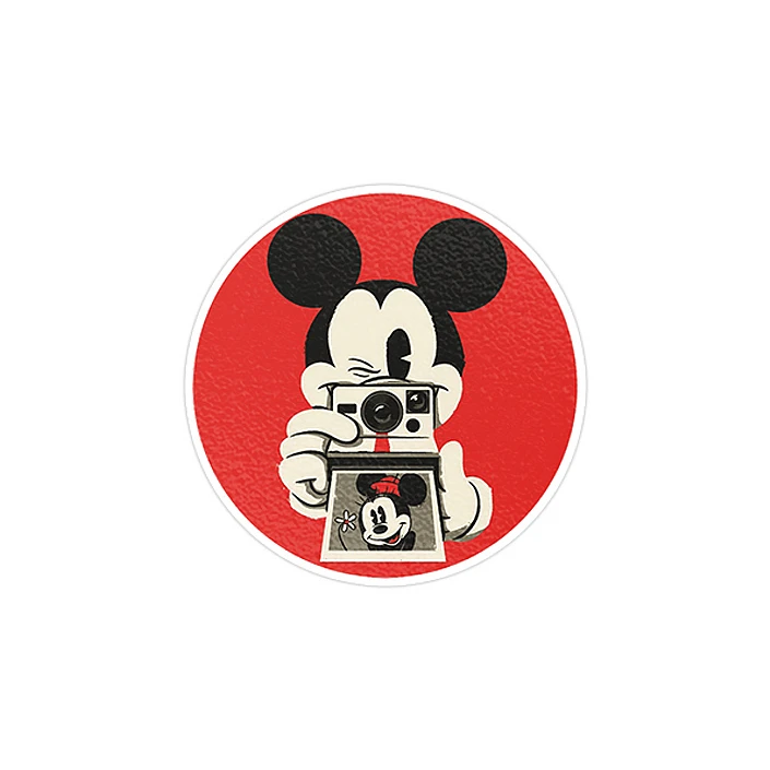استیکر لپ تاپ ماسا دیزاین طرح Mickey Mouse مدل STK539