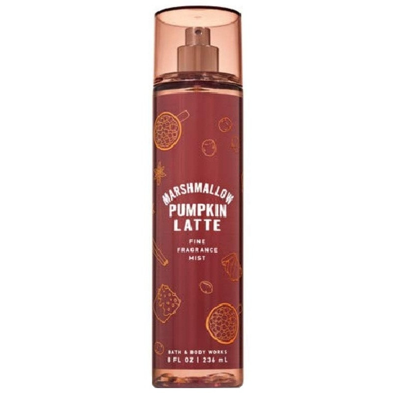 بادی اسپلش بس اند بادی ورکز مدل MARSHMALLOW PUMPKIN LATTE حجم 236 میلی لیتر