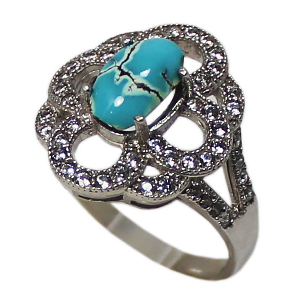 انگشتر نقره  زنانه کد 1203