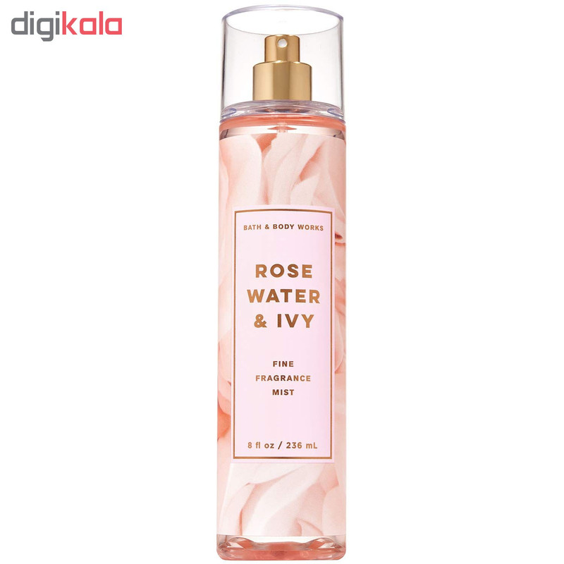 بادی اسپلش بس اند بادی ورکز مدل ROSE WATER & IVY حجم 236 میلی لیتر