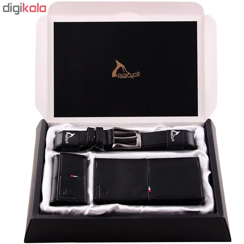 ست هدیه مردانه چرم بارز کد DS55