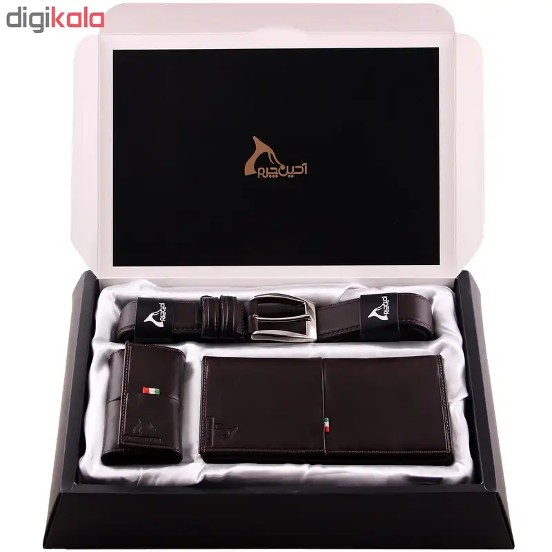 ست هدیه مردانه چرم بارز کد DS55