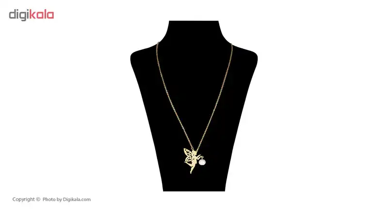 گردنبند زنانه طرح فرشته کد 18