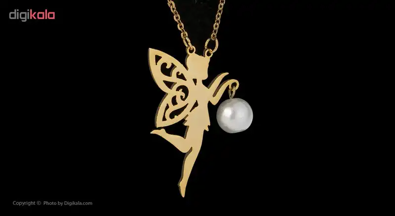 گردنبند زنانه طرح فرشته کد 18