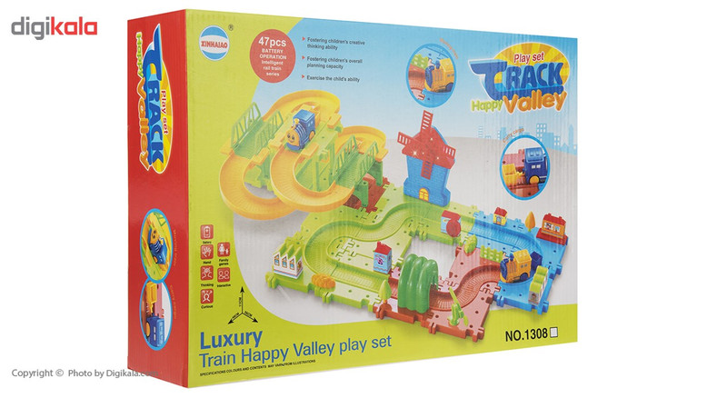 قطار اسباب بازی مدل Track Happy Valley