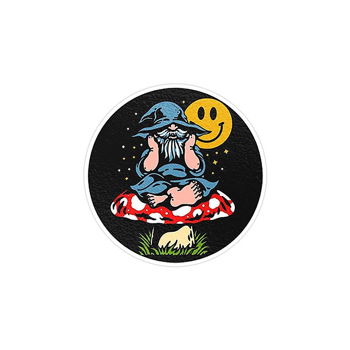استیکر لپ تاپ ماسا دیزاین طرح magic mushroom مدل STK547