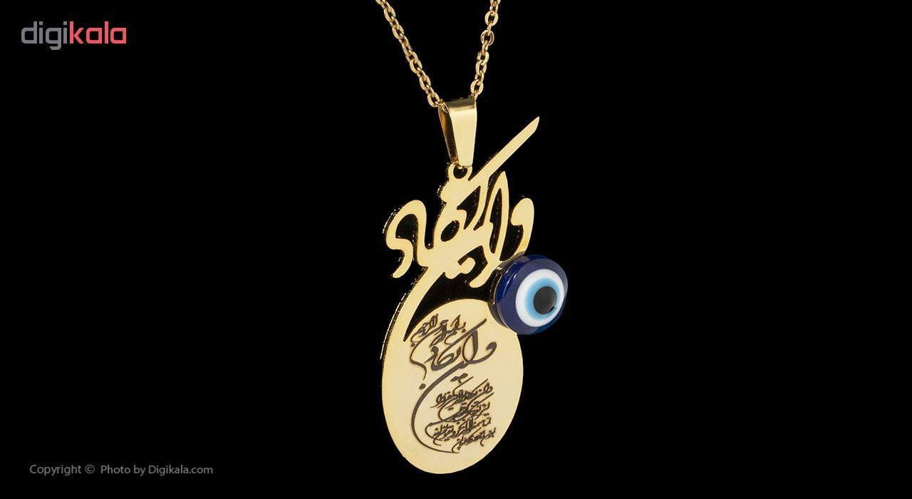 گردنبند زنانه طرح و ان یکاد کد 14