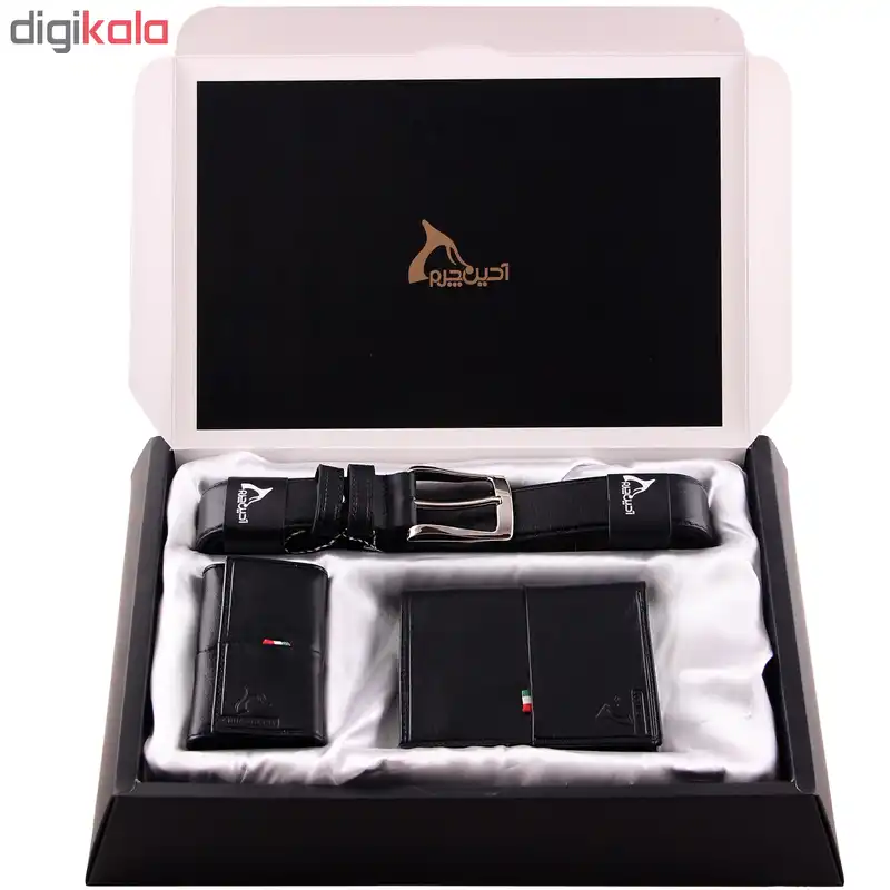 ست هدیه مردانه چرم بارز کد DS56