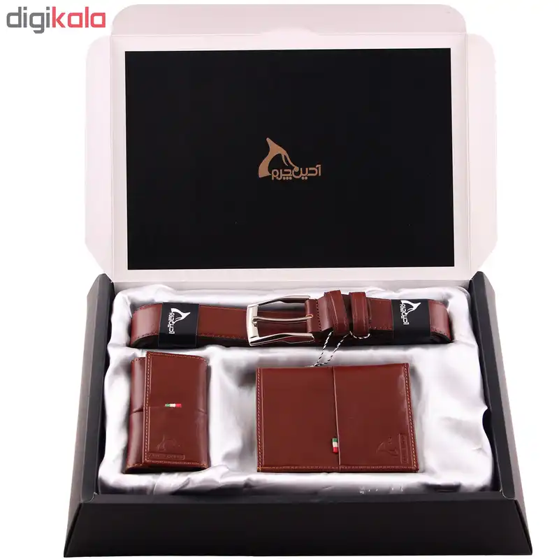 ست هدیه مردانه چرم بارز کد DS56
