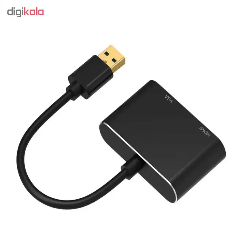 مبدل USB به HDMI/VGA مدل MN-5201B