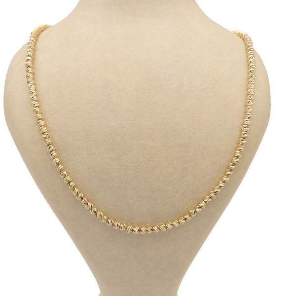 گردنبند طلا 18 عیار زنانه مدل البرناردو -  - 1