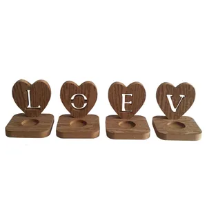 جاشمعی طرح love مدل SH003 مجموعه 4 عددی
