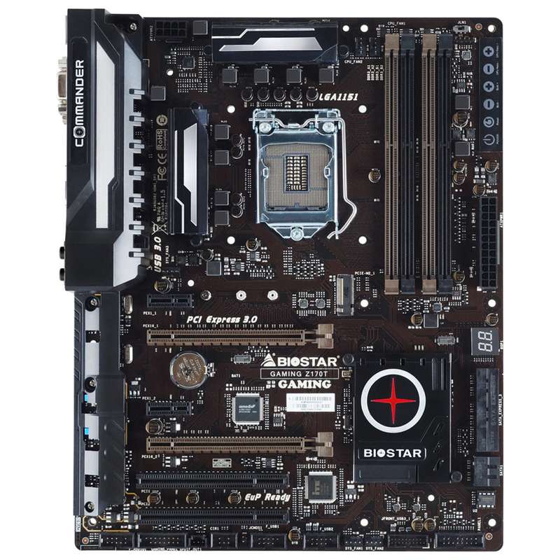 مادربرد بایواستار مدل GAMING Z170T Ver. 5.x مادربرد بایواستار مدل GAMING Z170T Ver. 5.x
