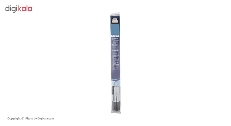 پرده حمام کلین ولک کد 3324110737 دیزاین 6 سایز 53 × 240 سانتی‌ متر