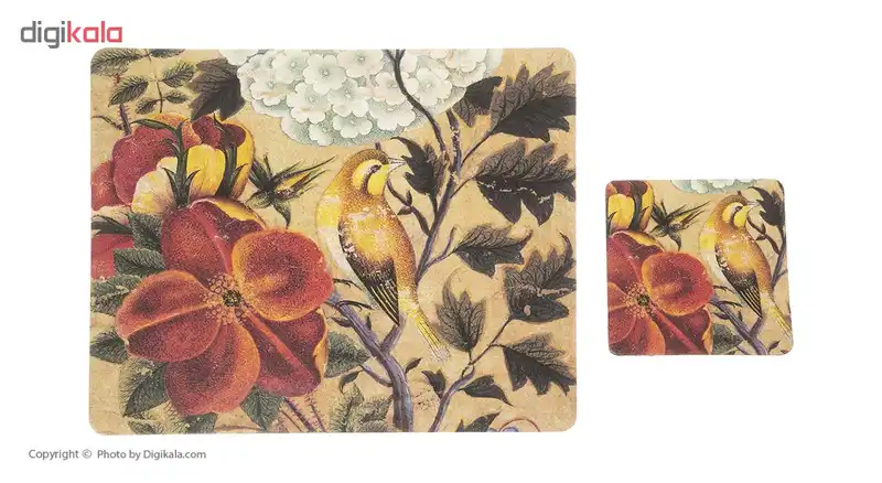 ماوس پد کد 11 به همراه زیرلیوانی