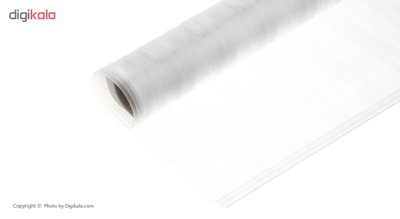 پرده حمام کلین ولک کد 3324110737 سایز 53 × 240 سانتی‌ متر