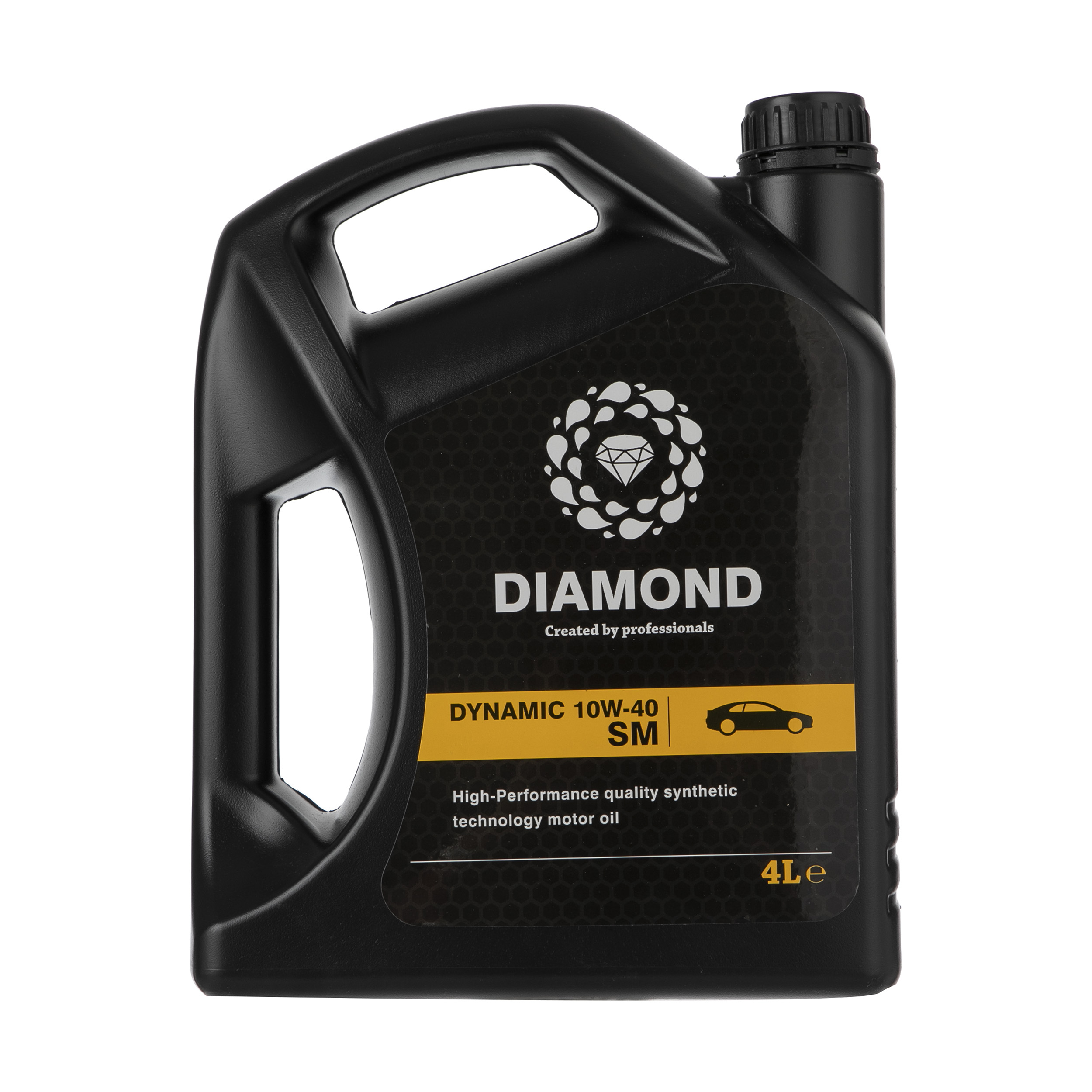 روغن موتور خودرو دیاموند مدل DYNAMIC 10W40 SM حجم 4 لیتر