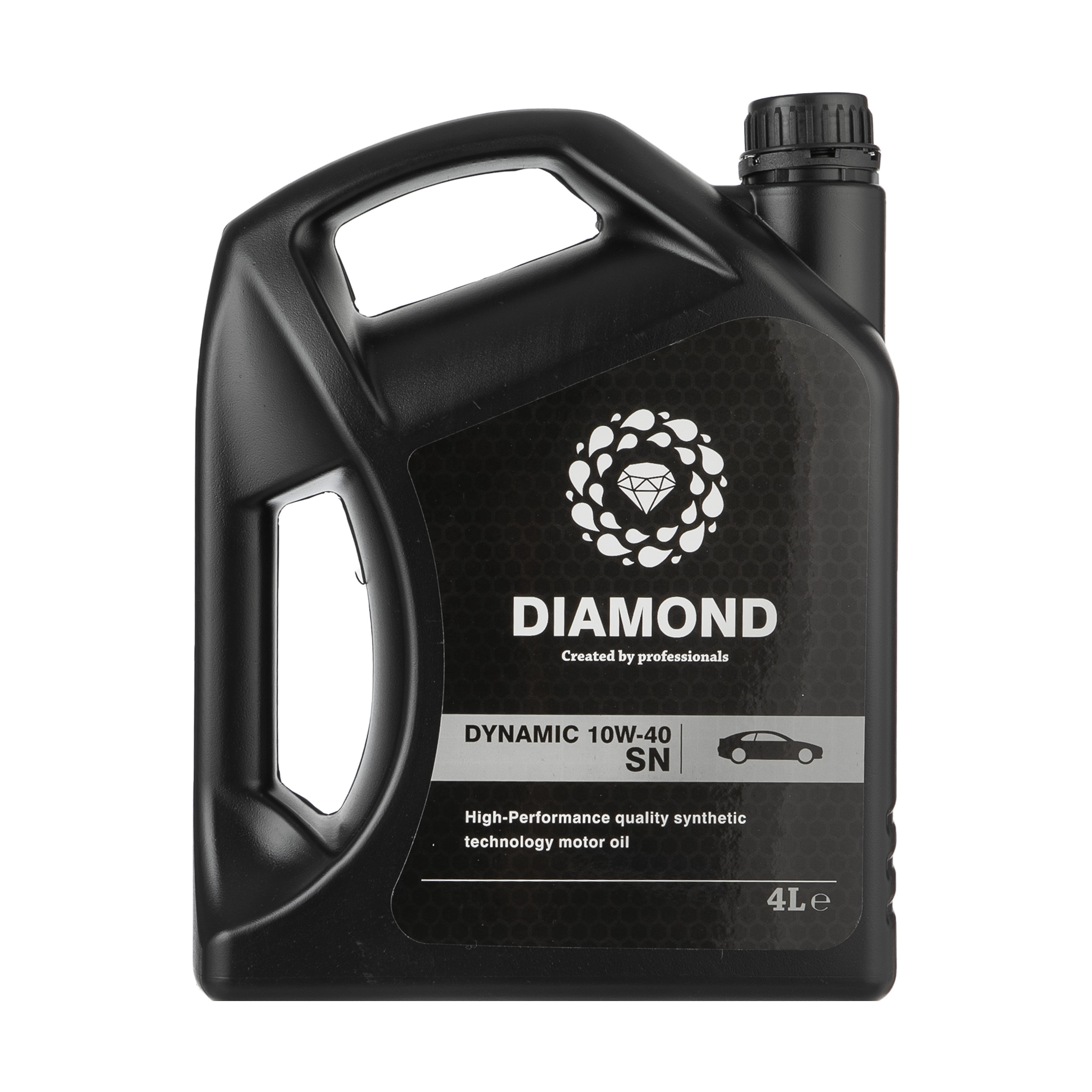 روغن موتور خودرو دیاموند مدل DYNAMIC 10W40 SN حجم 4 لیتر