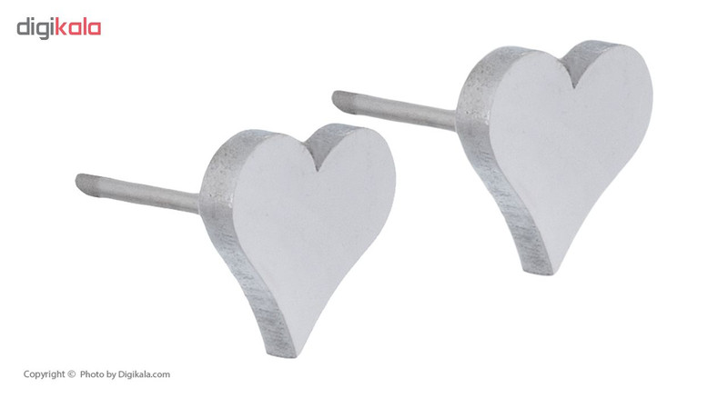 گوشواره زنانه طرح قلب کد 01