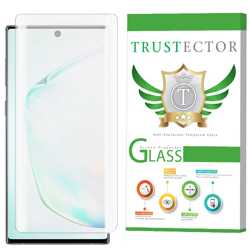 محافظ صفحه نمایش یووی لایت تراستکتور مدل UVT مناسب برای گوشی موبایل سامسونگ Galaxy Note10 Pro 