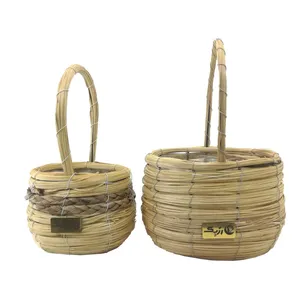 سبد حصیر بافی رزپک کد 919 مجموعه 2 عددی