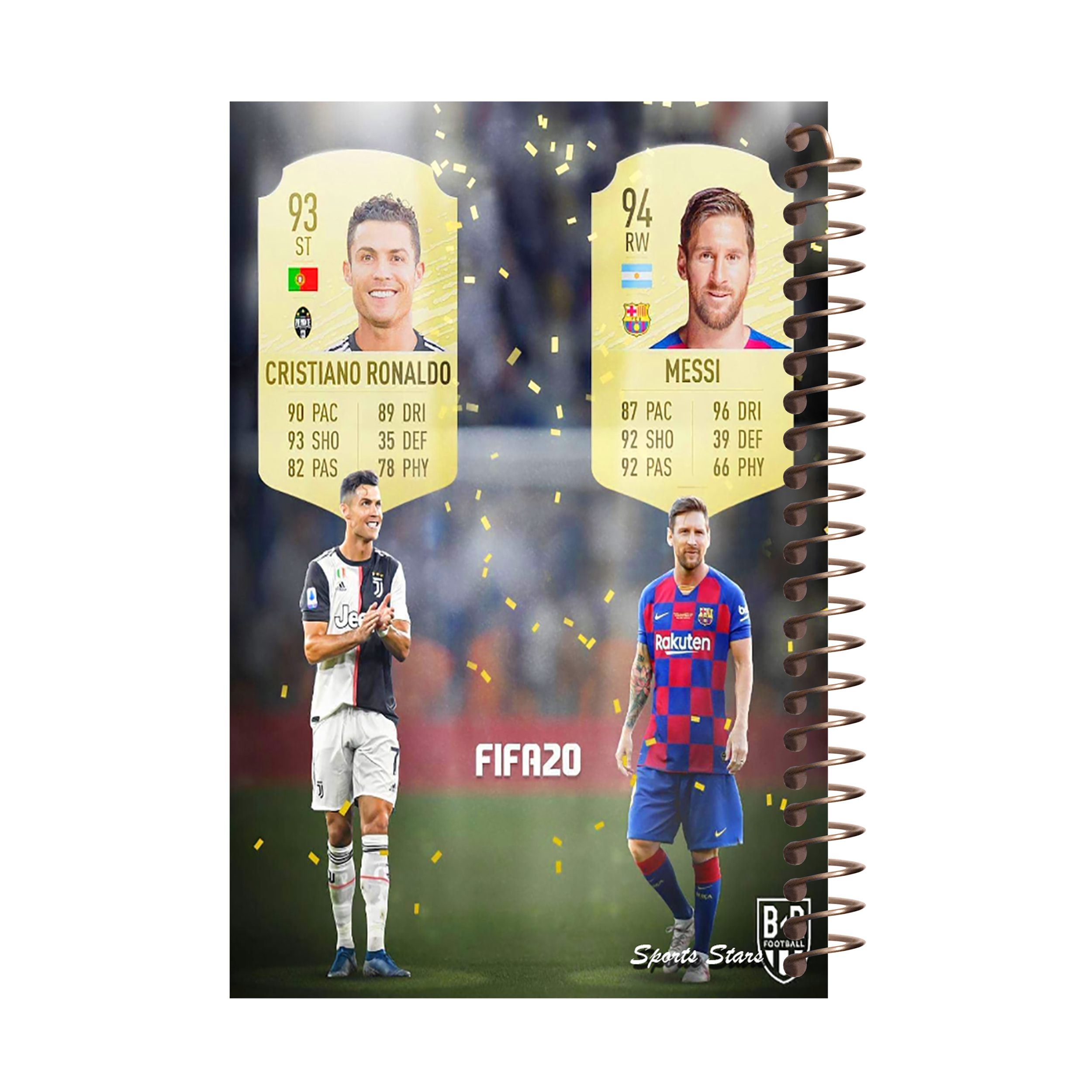 دفتر یادداشت آف تاب مدل FIFA 20 کد 01