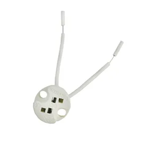سوکت لامپ هالوژن پایه GU5.3 کد 01 بسته 400 عددی 