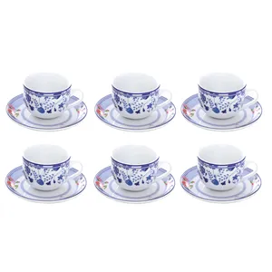سرویس چای خوری 12 پارچه چینی زرین ایران مدل 007