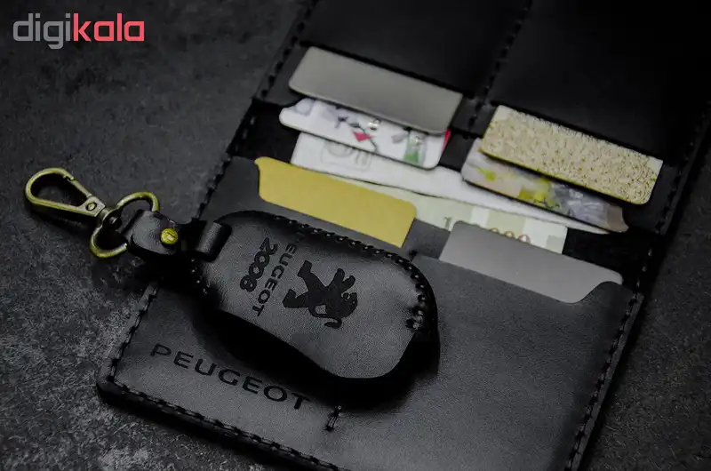 ست هدیه چرمینه اسپرت طرح پژو 2008 کد 65027-B