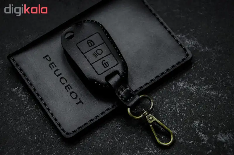 ست هدیه چرمینه اسپرت طرح پژو 2008 کد 65027-B