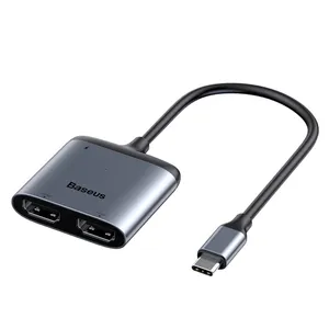 هاب 2 پورت USB-C باسئوس مدل CAHUB-I