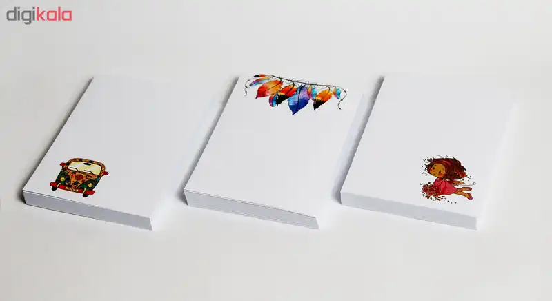 کاغذ یادداشت کد 001 مجموعه 240 عددی