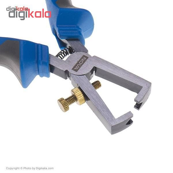 انبر سیم لخت کن نووا مدل NTW 8051 سایز 6 اینچ
