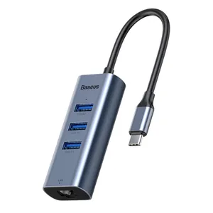 هاب 4 پورت USB-C باسئوس مدل CAHUB-M