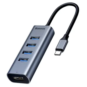 هاب 5 پورت USB-C باسئوس مدل CAHUB-N 