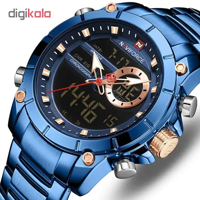ساعت مچی دیجبتال مردانه نیوی فورس مدل NF9163M - SO
