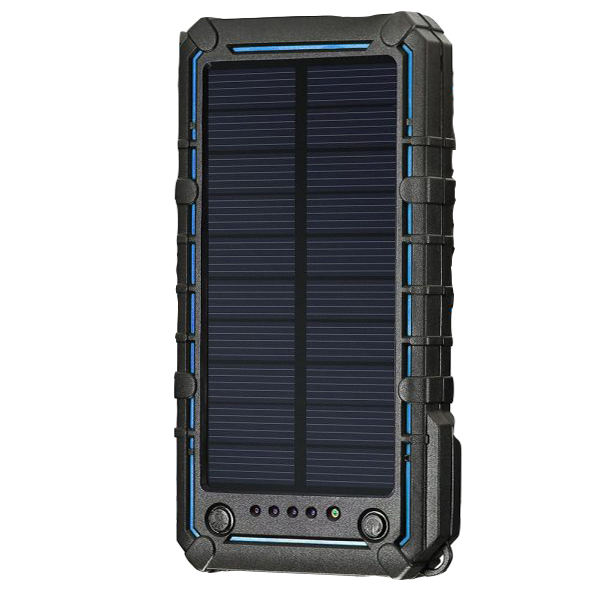 شارژر همراه خورشیدی مدل GRDE 13500 ظرفیت 13500 میلی آمپر ساعت