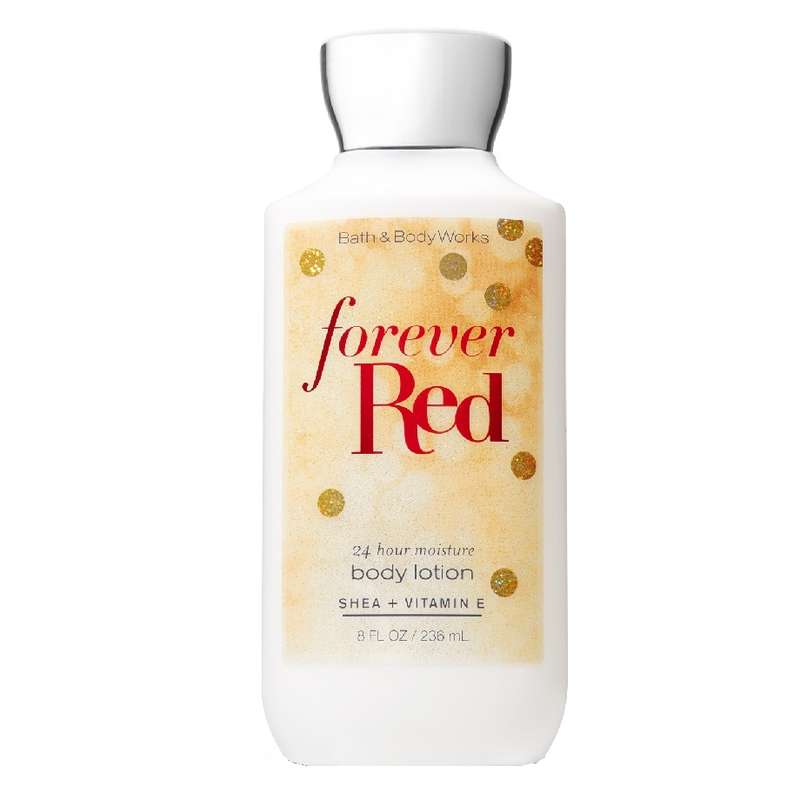 لوسیون بدن بس اند بادی ورکز مدل FOREVER RED حجم 236 میلی لیتر