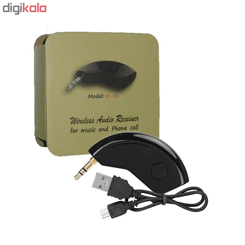 گیرنده بلوتوثی موزیک مدل BT188 گیرنده بلوتوثی موزیک مدل BT188