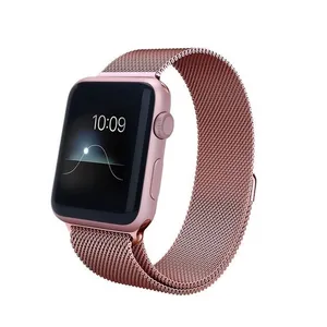 ساعت هوشمند اپل سری 1 مدل 38mm Steel Case with Milanese Loop