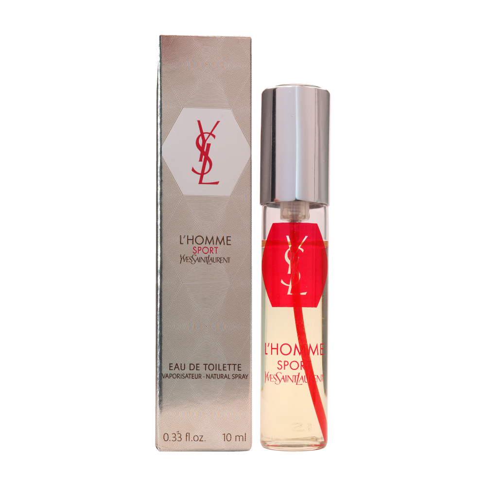عطر جیبی مردانه ایو سن لوران مدل L'Homme Sport حجم 10 میلی لیتر